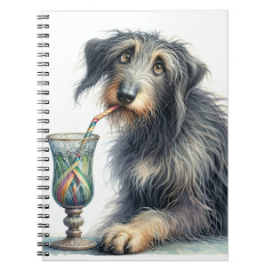 Carnet Wolfhound irlandais avec soda