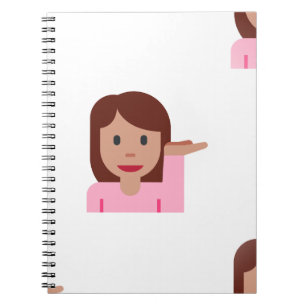 Carnet woman emoji