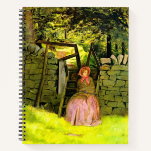 Carnet Woman Waiting (par John Everett Millais)