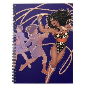 Carnet Wonder Woman Diana Prince Transformation
