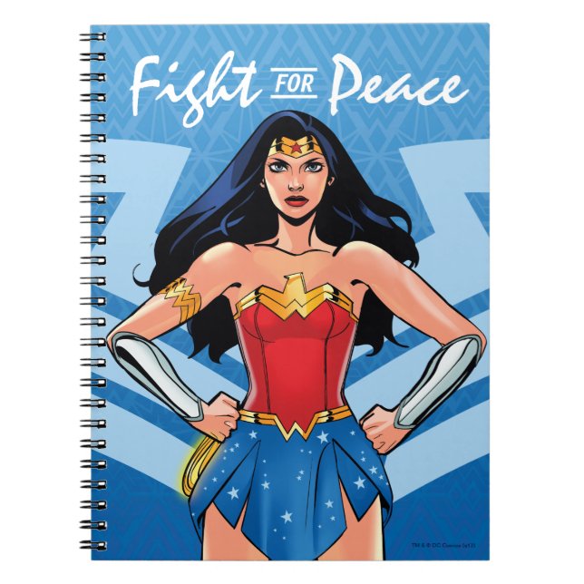 Carnet Wonder Woman - Lutter Pour La Paix (Devant)