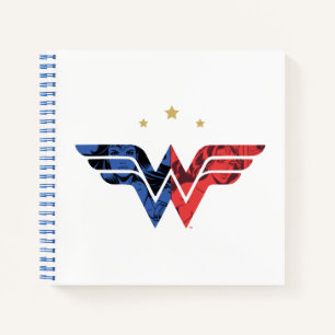 Carnet Wonder Woman Moderne & Retro Reic Comic Overlay Lo