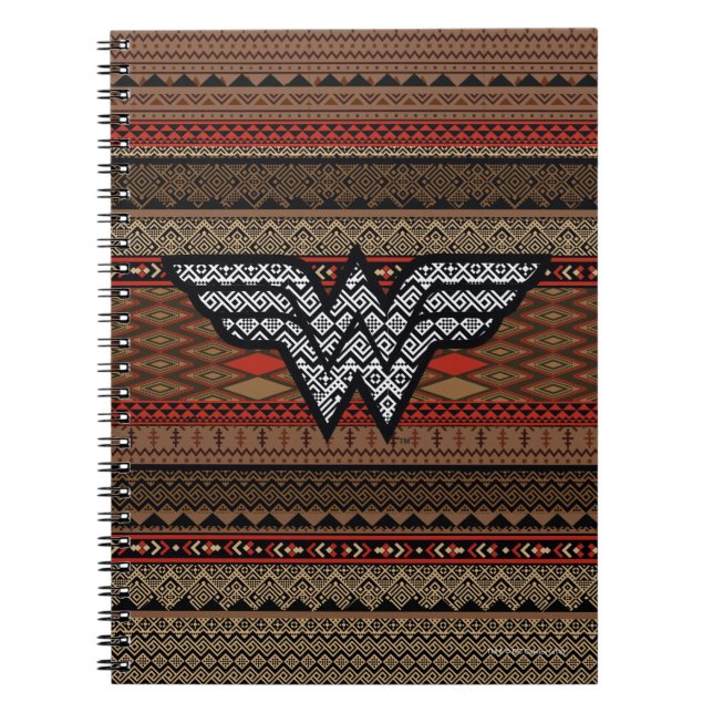 Carnet Wonder Woman Motif tribale (Devant)