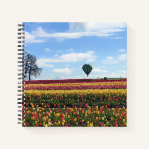 Carnet Wooden Shoe Tulip Farm, Woodburn, Oregon
