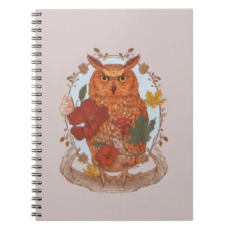 Carnet Woodland Owl Notebook