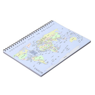 Carnet World Map - Planning My Next Adventure - Custom