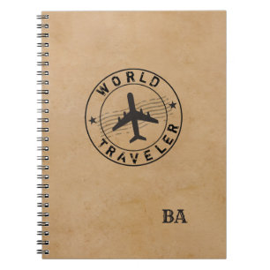 Carnet World Traveller (personnalisable)