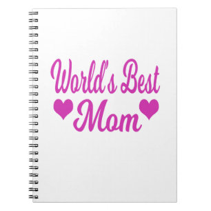 Carnet World's Best Mom Pink