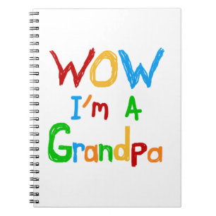 Carnet WOW Je suis un grand-père T-shirts et cadeaux