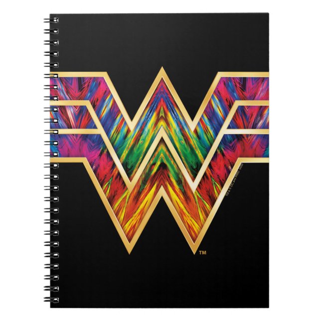 Carnet WW84 | Logo de Wonder Woman Kaleidoscope (Devant)