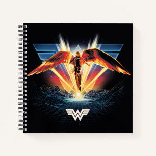 Carnet WW84 Retrowave Wonder Woman des années 80