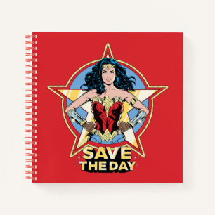 Carnet WW84 Save the Day Wonder Woman Retro Comic Art