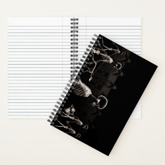 Carnet X-Ray Skeleton City Scène
