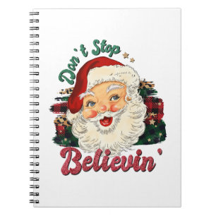 Carnet Xmas Gift Do Not Stop Believe