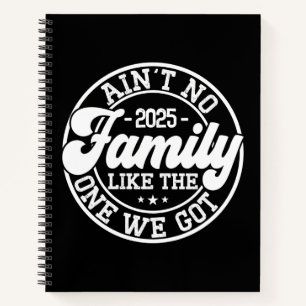 Carnet Y a pas de famille comme Humour Amusant Anniversai