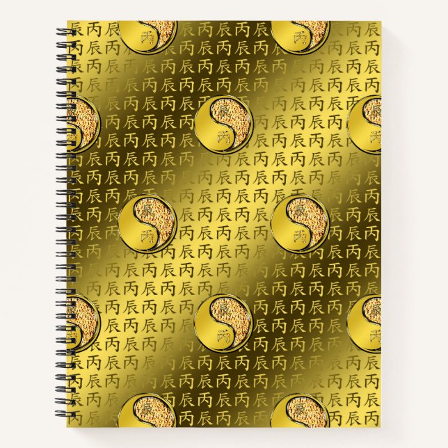 Carnet Year of the Fire Dragon (Devant)