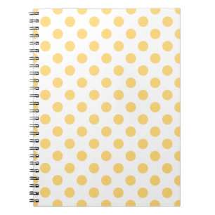 Carnet Yellow polkadots