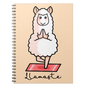 Carnet Yoga Llama