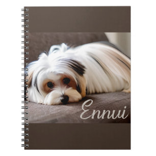 Carnet Yorkie, Yorkshire Terrier, Ressentant de l'Ennui