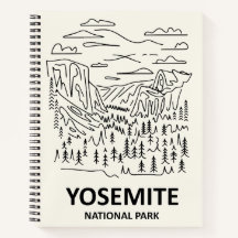 Yosemite National Park Dessin au Trait