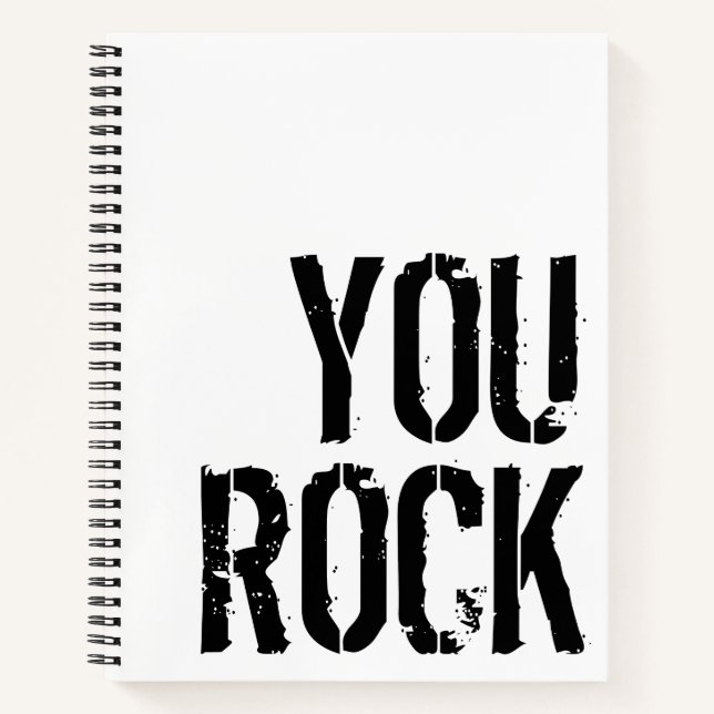 Carnet You Rock - (Devant)
