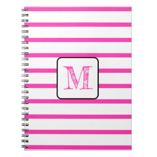 Carnet Your favorite letter in embroidered calligraphy