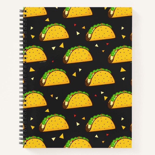 Carnet Yummy Taco Motif (Devant)