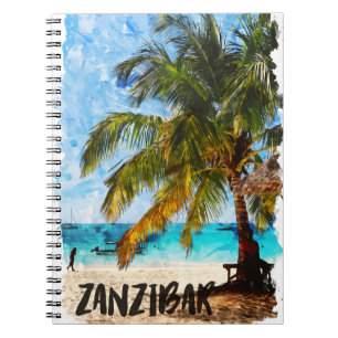 Carnet Zanzibar Afrique Tropical Beach Travel Photo