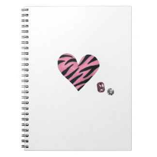 Carnet Zebra-heart