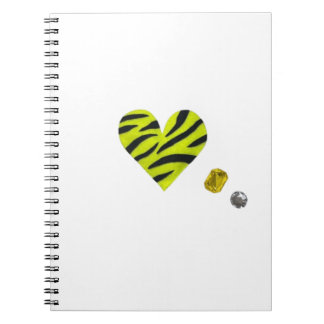 Carnet Zebra-heart