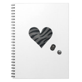 Carnet Zebra-heart