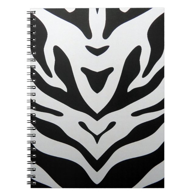 CARNET ZEBRA STRIPES ABSTRAITES (Devant)