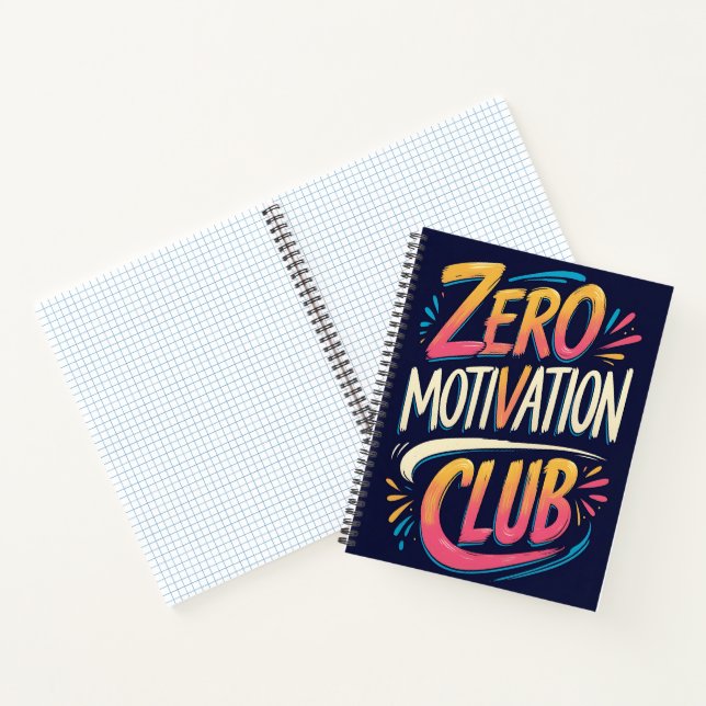 Carnet Zero Motivation Club (Intérieur)