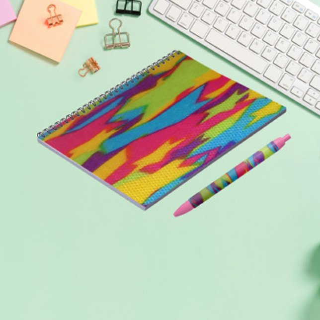 Carnet Zigzag Dyes (Créateur téléchargé)