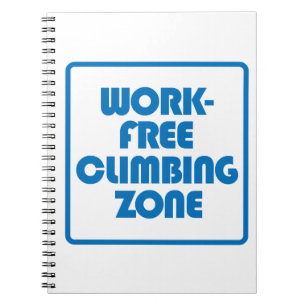 Carnet Zone Escalade sans travail