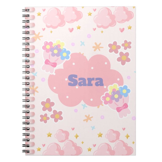 Carnets customisés pour l'école (Devant)