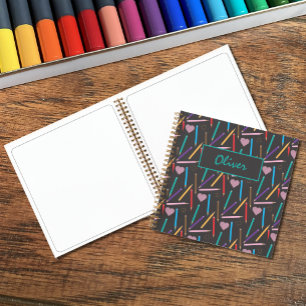 Carnets de couleur Doodle personnalisé Kid Sketchb