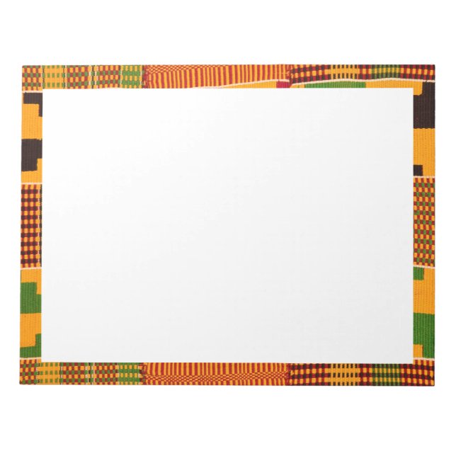 Carnets de notes à motifs africains (Devant)