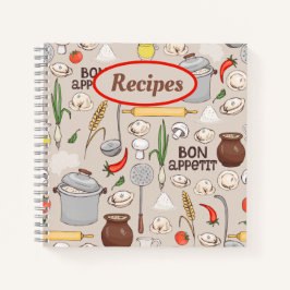 Carnets de recettes Bon Appetit