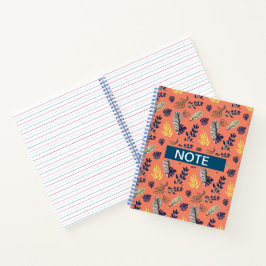 Carnets et plaquettes d'écriture Motif feuille