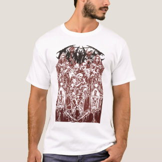 Carnifex - dunkle Tage weiß T-Shirt