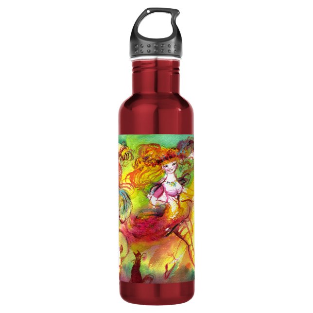 CARNIVAL BALLET / Venezianische Masquerade, Tanz,  Trinkflasche (Vorderseite)