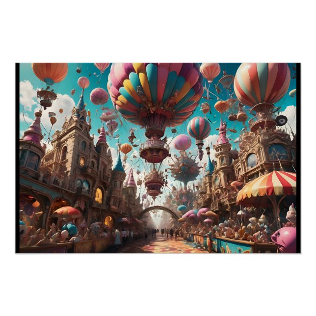 Carnival Balloon Festival Poster (Vorderseite)