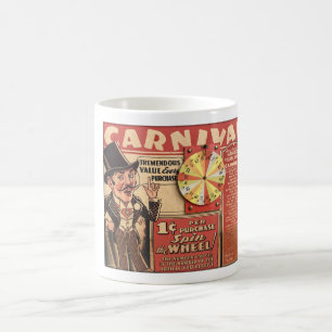 CARNIVAL COUNTER-ANZEIGE DER 30er Jahre Kaffeetasse