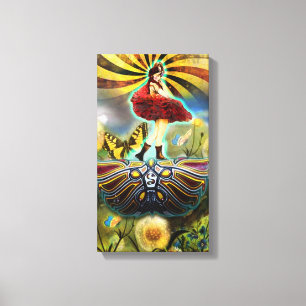 Carnival Fairy Canvas Print Leinwanddruck