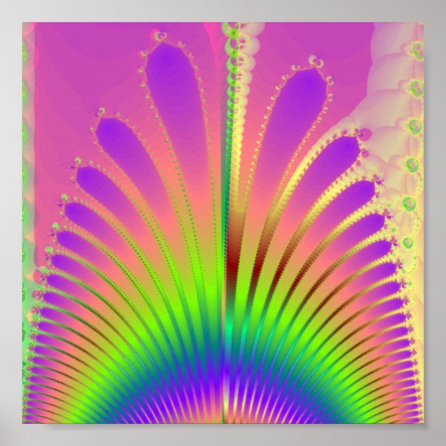 Carnival Feathers Poster (Vorne)