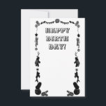 Carnival festival black and white save the date<br><div class="desc">The whole theme are based of carnival festival from the decoration to their costumes with black and white hues for colours with many cute big eyes animals to add more to its vibes.</div>