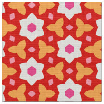 CARNIVAL - Geometrische botanische Blume Niedliche