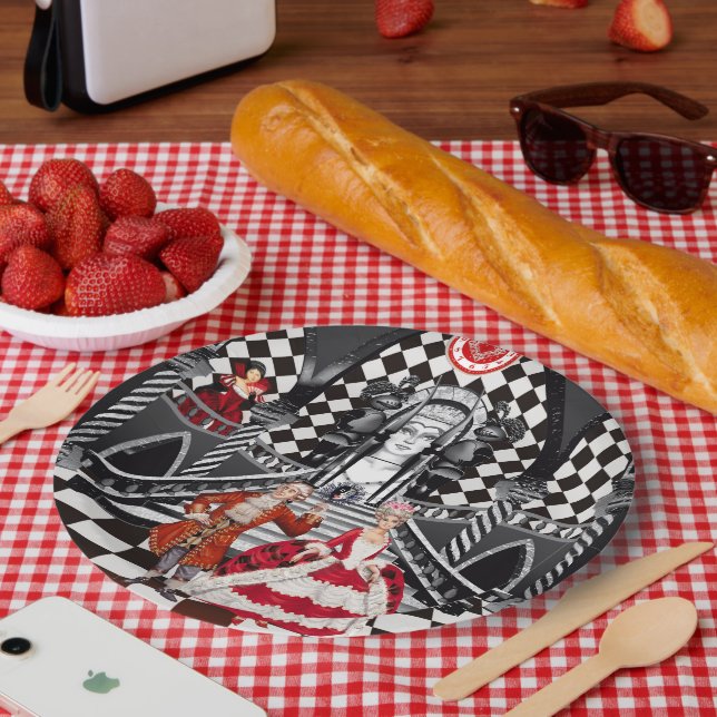 Carnival in a Magical land Pappteller (Picknick)