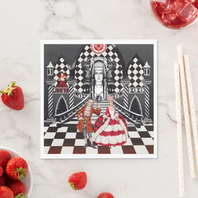 Carnival in a Magical land Serviette (Beispiel)